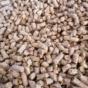 Weizenstrohpellets